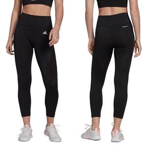 Adidas Primegreen Aeroknit Seamless 7/8 Yoga Tights black leggings GL4025